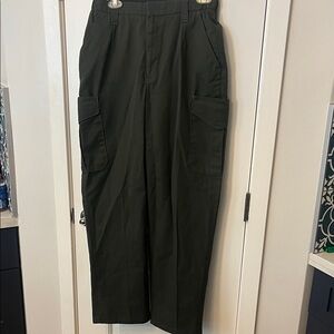 Women’s Dark Green National Park Service Tactical Cargo Pants